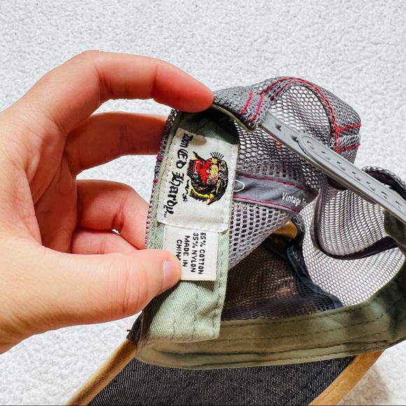 Ed Hardy Embellished and bedazzle embroidery Trucker hat! - Picture 4 of 4